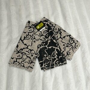 NWT Ghost Halloween kitchen towels | set of 3